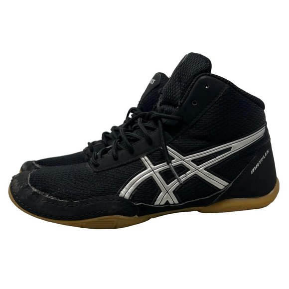 Asics Other - ASICS Matflex 5 GS Wrestling Shoe Youth 6 Black Round Toe Athleisure C545N